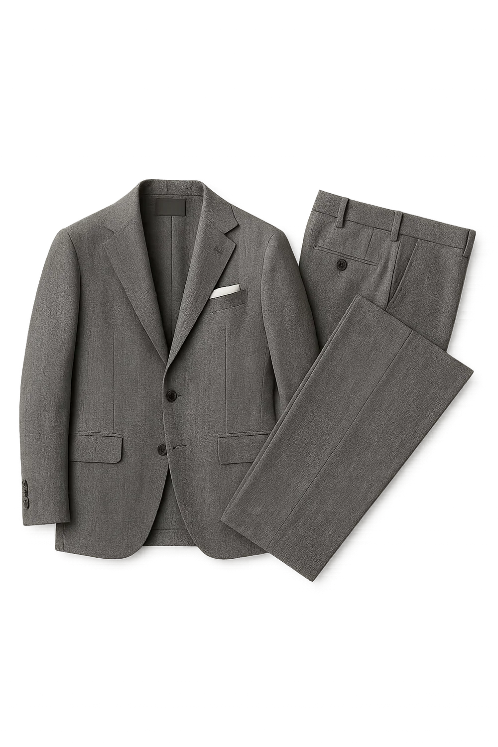 Costume Élégant Trois Pièces pour Homme – Gris foncé