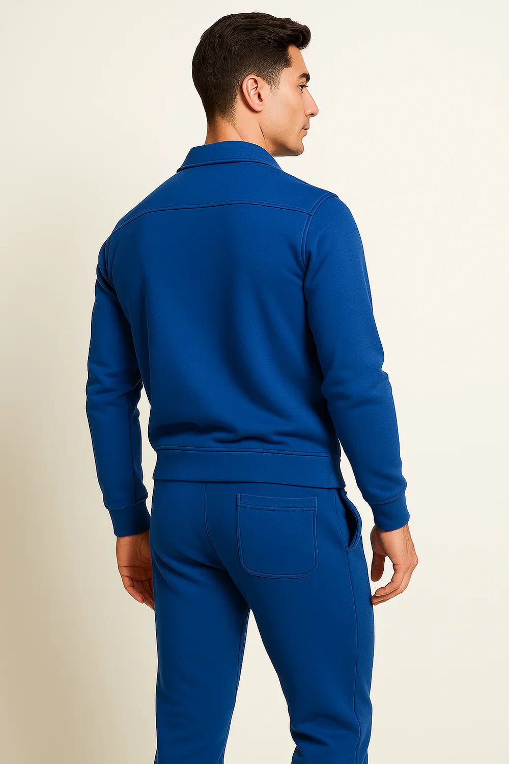 Ensemble pour Homme au Style Vintage – Bleu marine