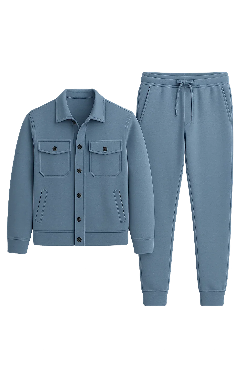 Ensemble pour Homme au Style Vintage – Bleu clair