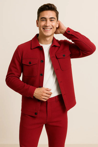Ensemble Classique pour Homme – Rouge