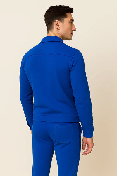 Ensemble pour Homme au Style Vintage – Bleu foncé