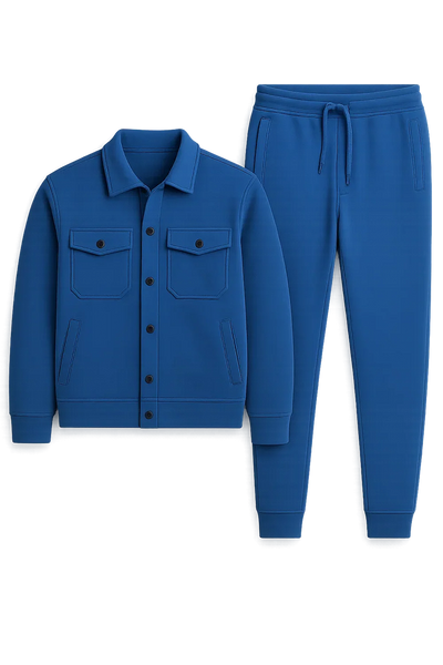 Ensemble pour Homme au Style Vintage – Bleu foncé