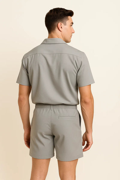 Ensemble pour Homme au Style Moderne – Gris