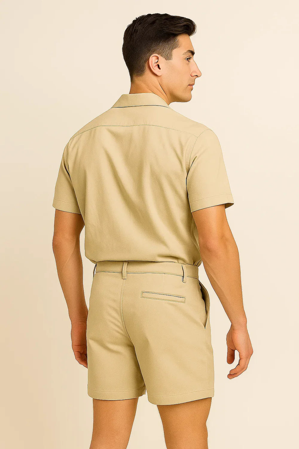 Ensemble pour Homme au Style Moderne – Beige