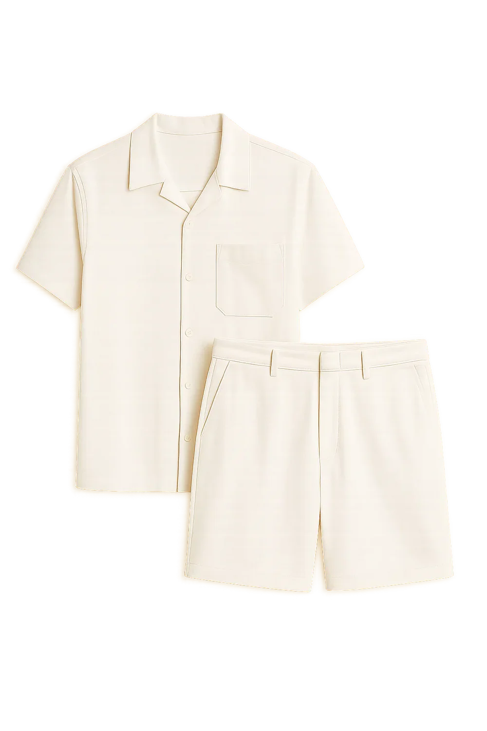 Ensemble pour Homme au Style Moderne – Blanc