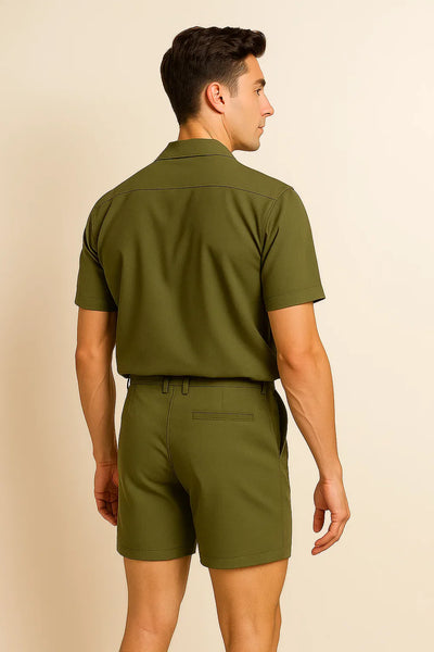 Ensemble pour Homme au Style Moderne – Vert