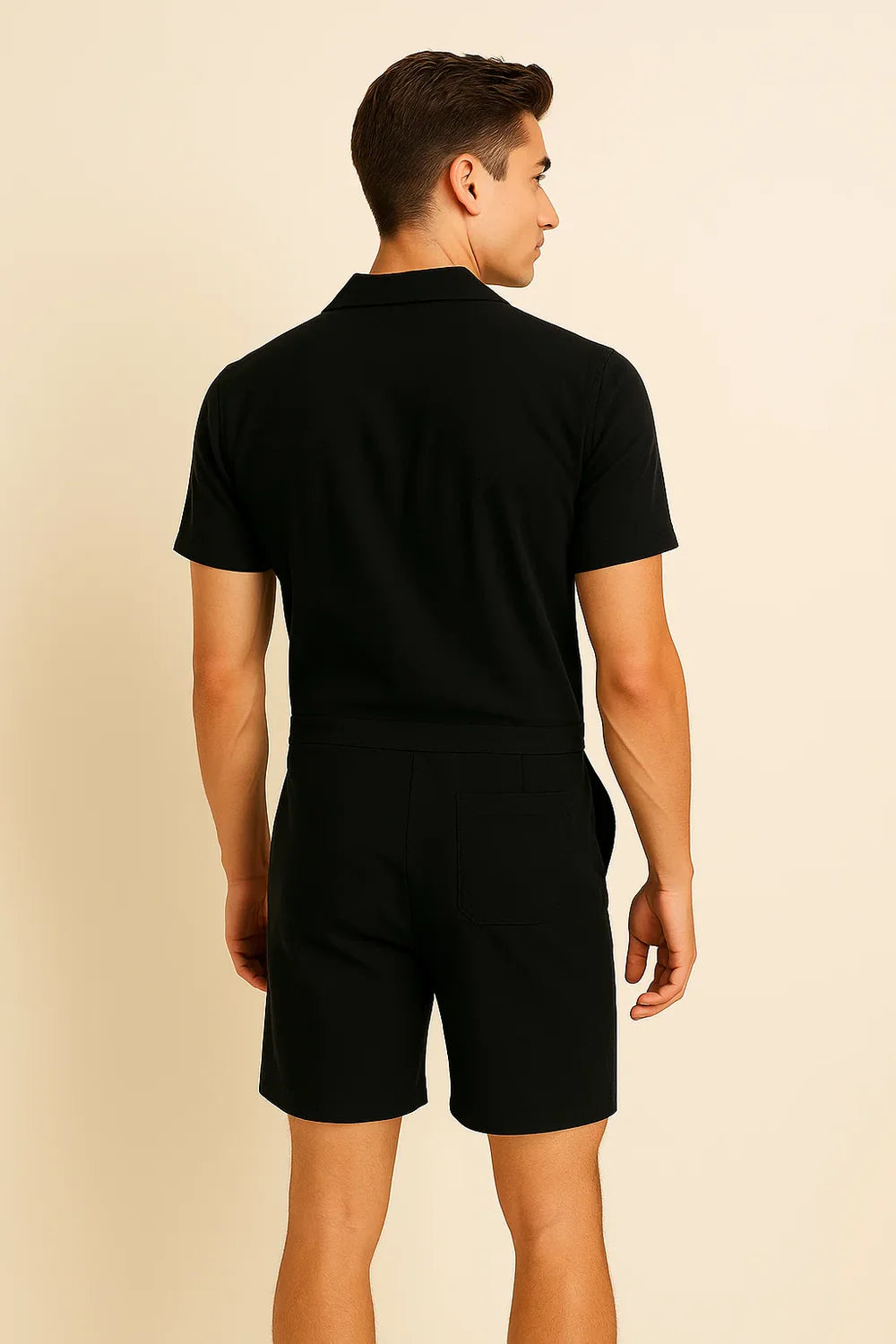 Ensemble pour Homme au Style Moderne – Noir