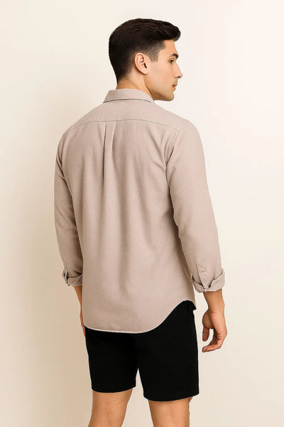 Chemise Oxford d'Été Élégante pour Homme – Rose clair