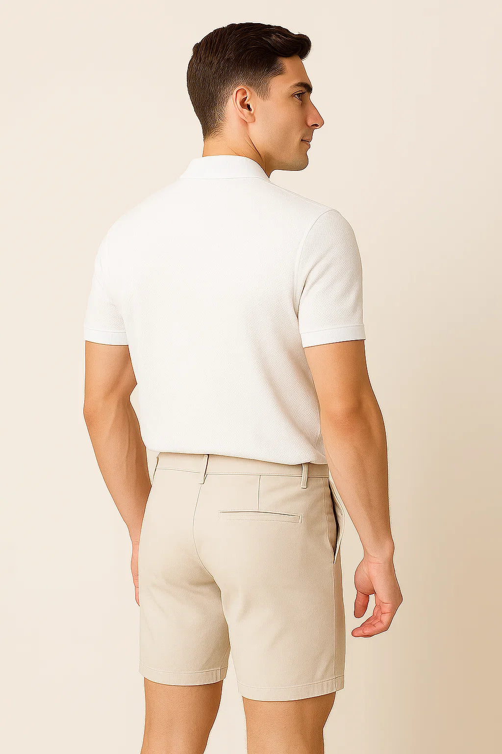 Polo Classique Tendance pour Homme – Blanc