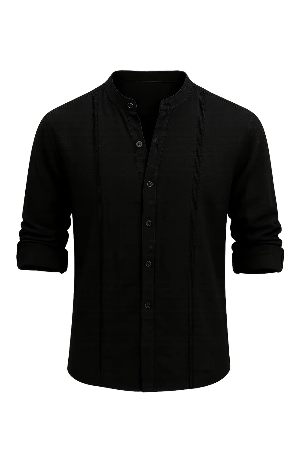Chemise Élégante pour Homme – Noir