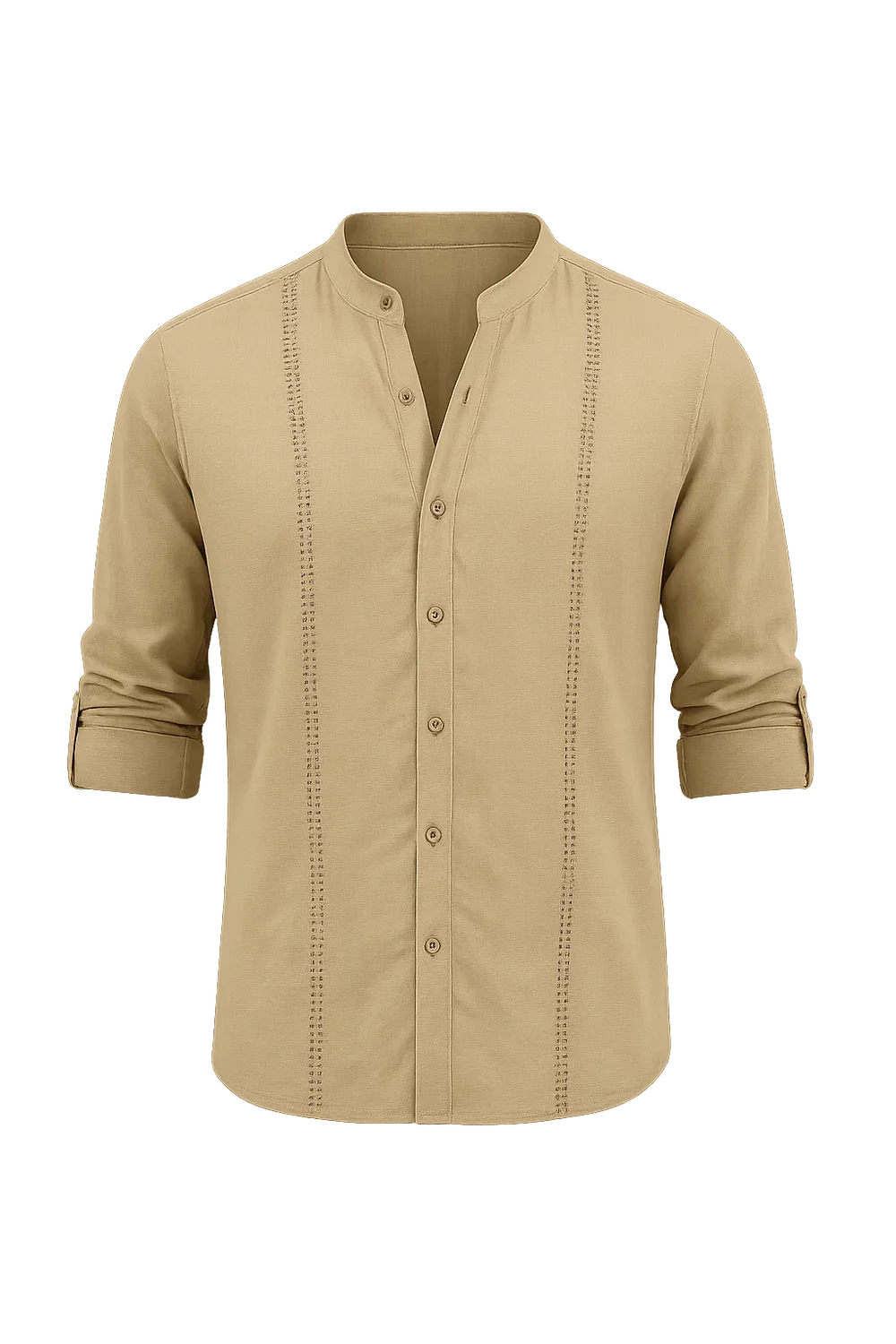 Chemise Élégante pour Homme – Kaki