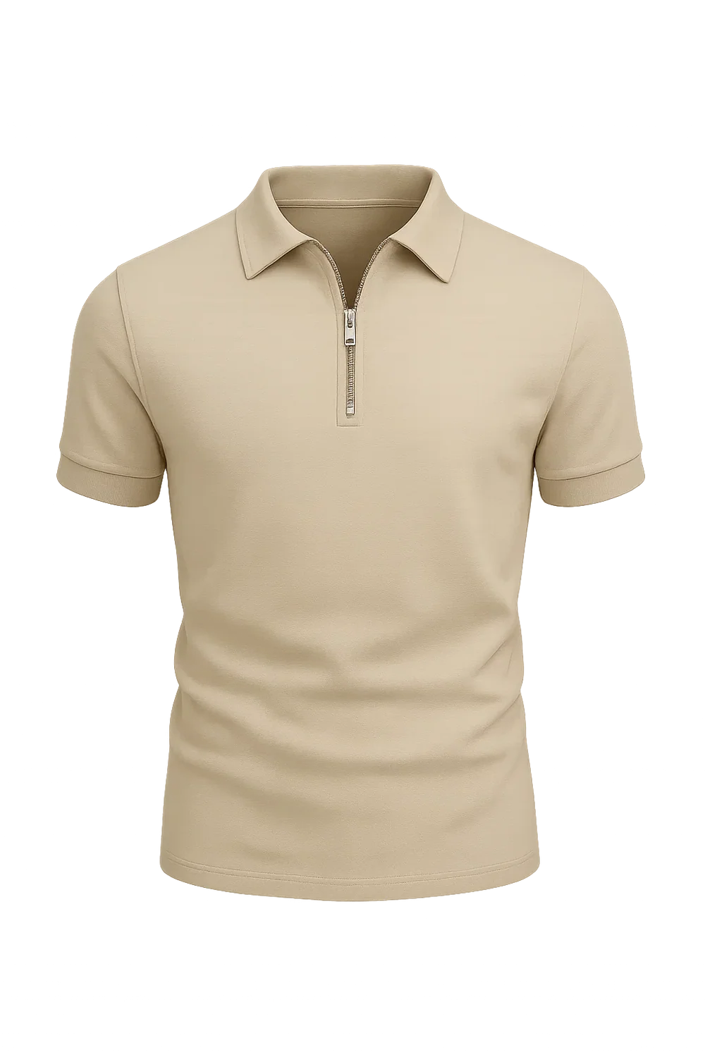 Polo Décontracté-Chic pour Homme – Kaki