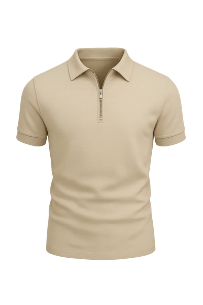 Polo Décontracté-Chic pour Homme – Kaki