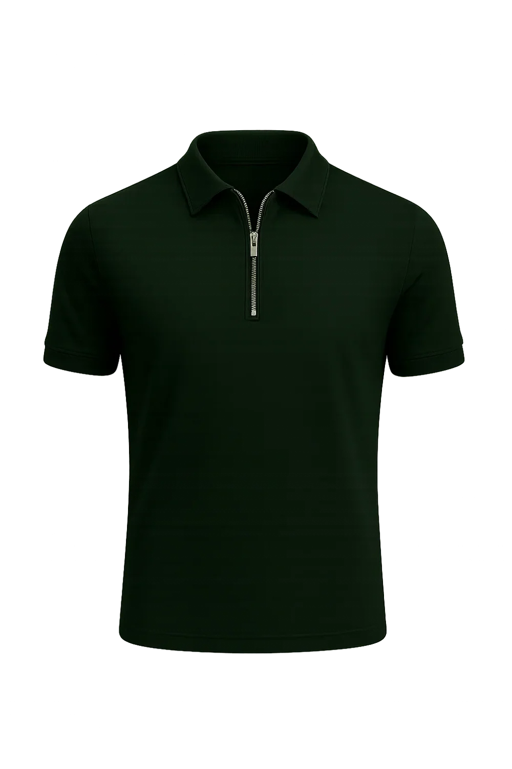 Polo Décontracté-Chic pour Homme – Vert foncé