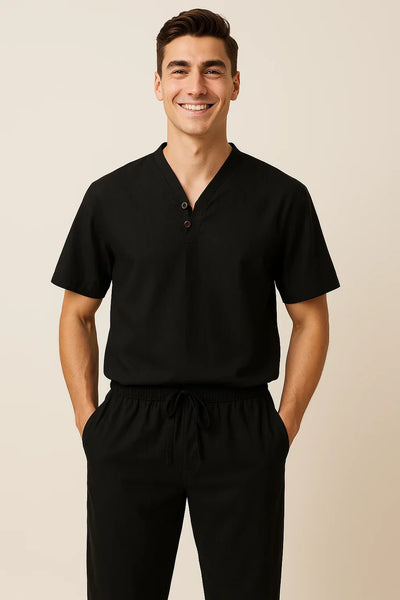 Ensemble Décontracté Moderne pour Homme – Noir