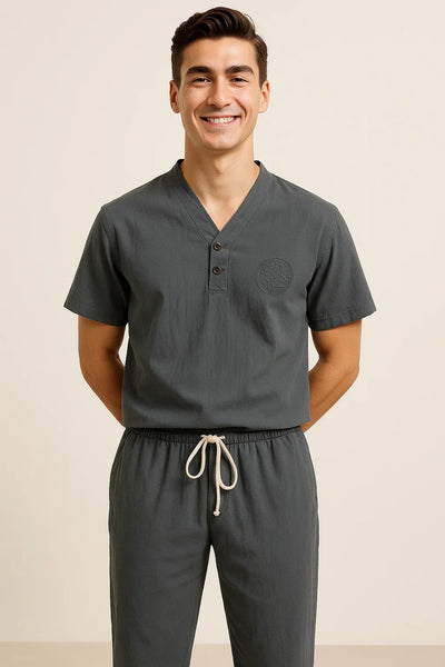 Ensemble Décontracté Moderne pour Homme – Gris