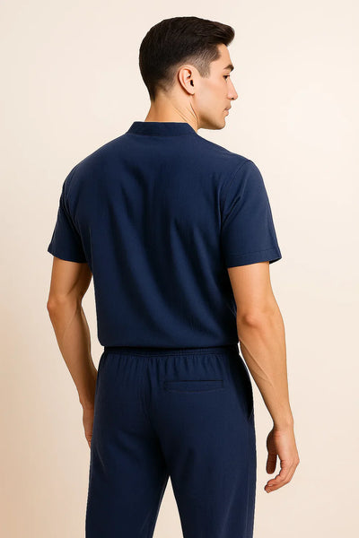 Ensemble Décontracté Moderne pour Homme – Bleu