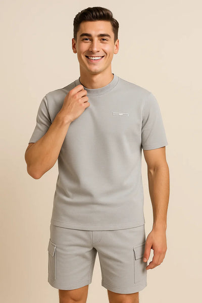 Ensemble Décontracté Tendance pour Homme – Gris