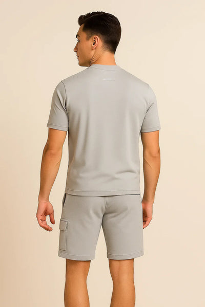 Ensemble Décontracté Tendance pour Homme – Gris