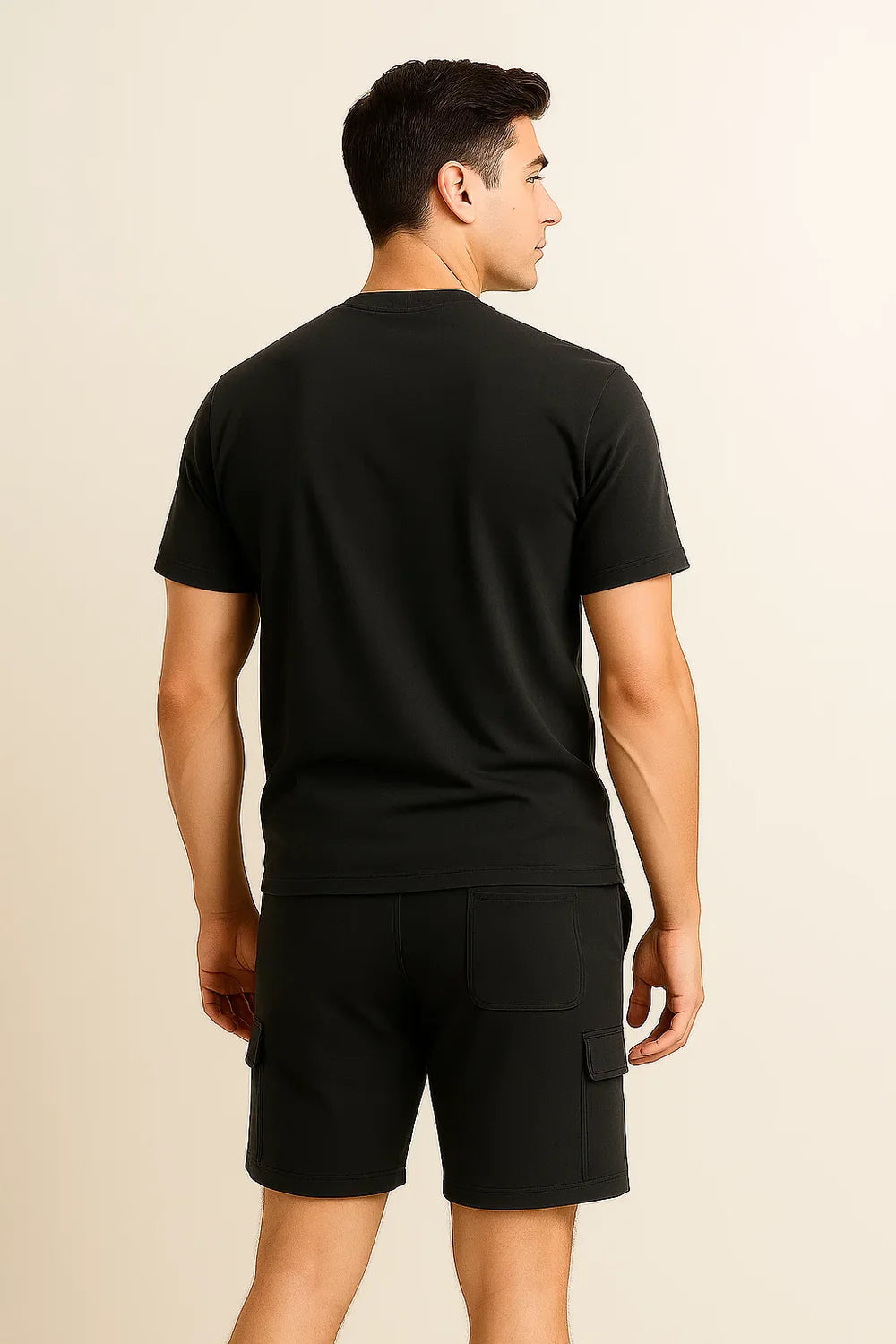 Ensemble Décontracté Tendance pour Homme – Noir