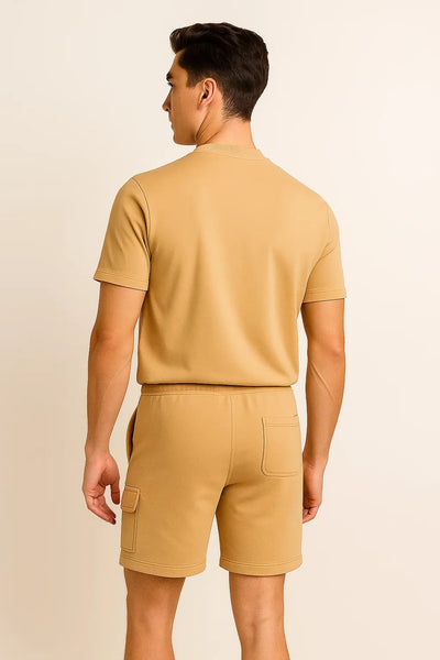 Ensemble Décontracté Tendance pour Homme  – Kaki