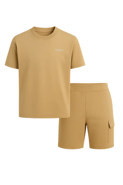 Ensemble Décontracté Tendance pour Homme  – Kaki
