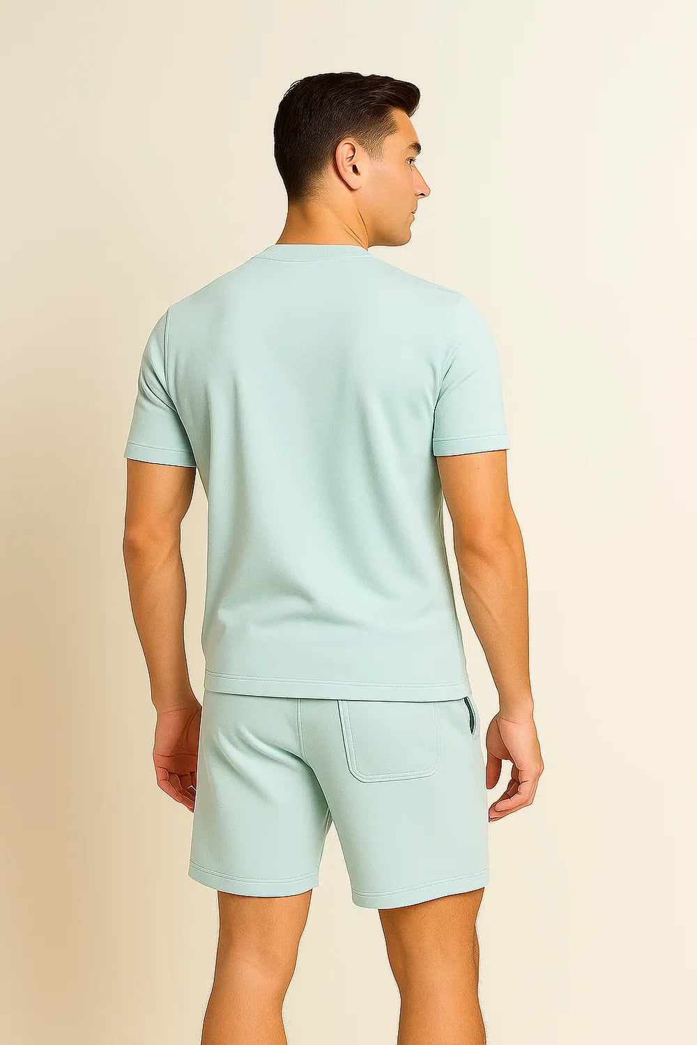 Ensemble Décontracté Tendance pour Homme – Turquoise
