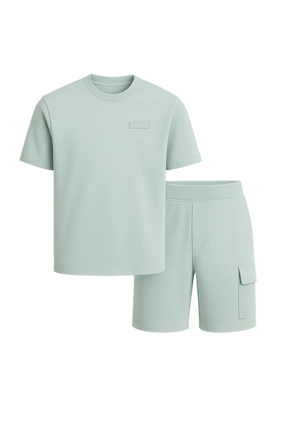Ensemble Décontracté Tendance pour Homme – Turquoise