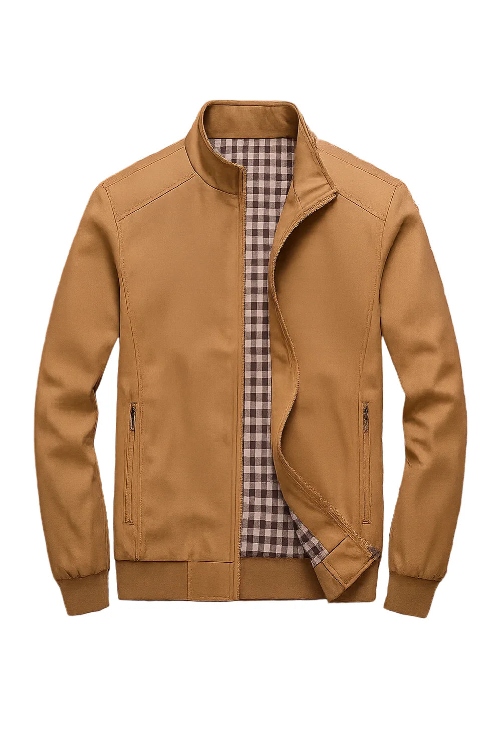 Veste Classique Toutes Saisons pour Homme – Kaki