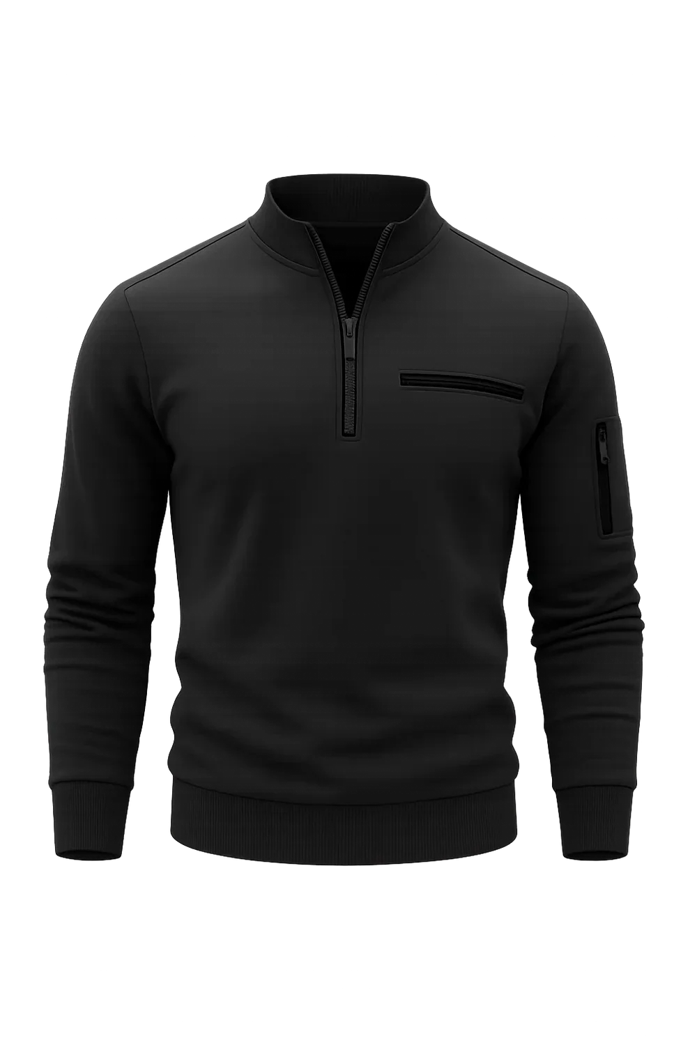 Pull Tendance au Style Moderne pour Homme - Noir