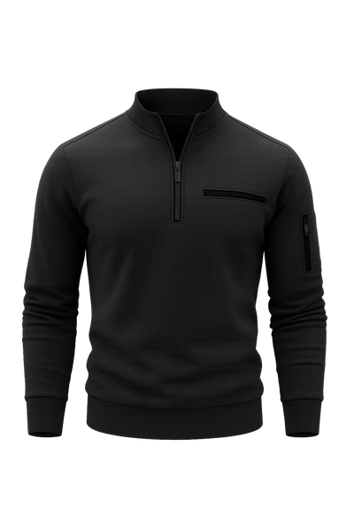 Pull Tendance au Style Moderne pour Homme - Noir