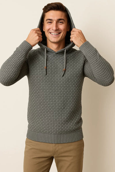 Pull Tendance au Style Moderne pour Homme - Gris