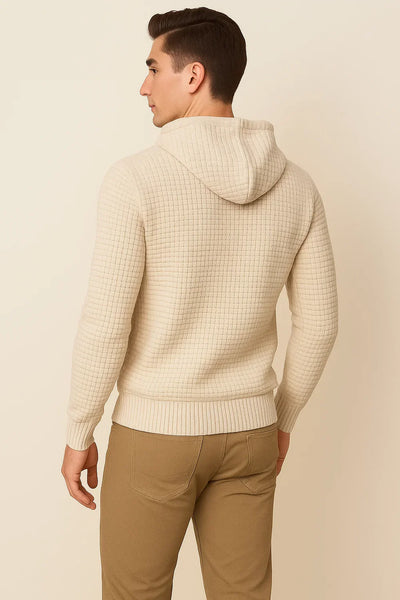 Pull Tendance au Style Moderne pour Homme - Beige