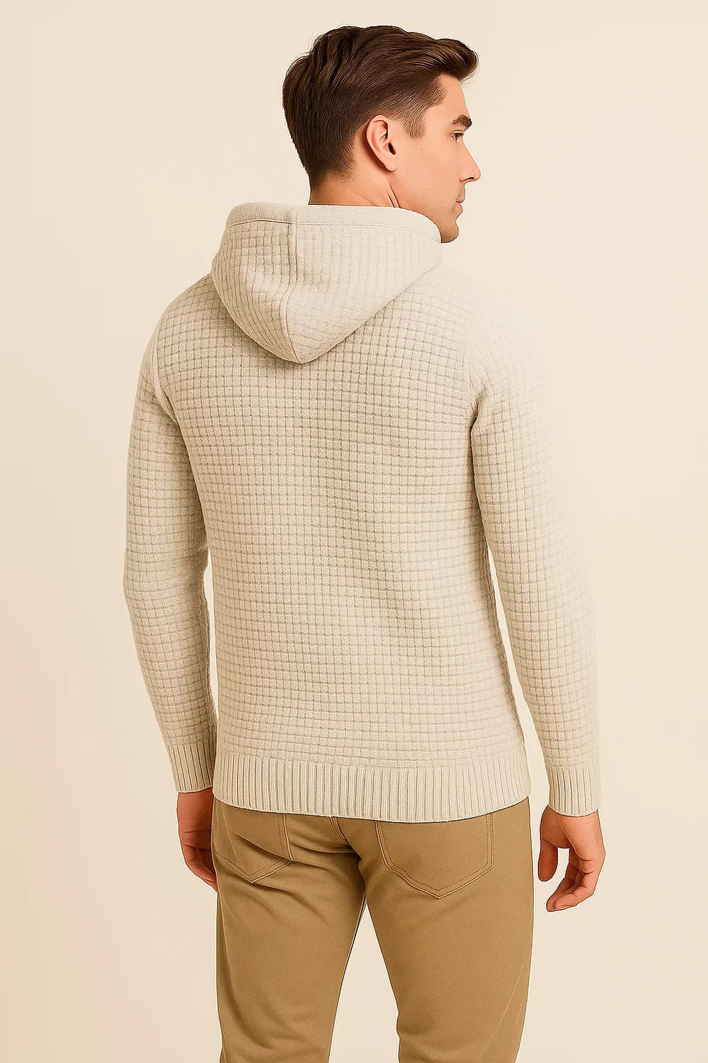 Pull Tendance au Style Moderne pour Homme - Blanc
