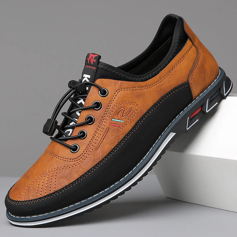 Chaussures Oxford pour Homme – Chaussures Oxford Homme – Design Bicolore à Lacets Style ChicDesign Bicolore à Lacets pour un Style Décontracté Chic