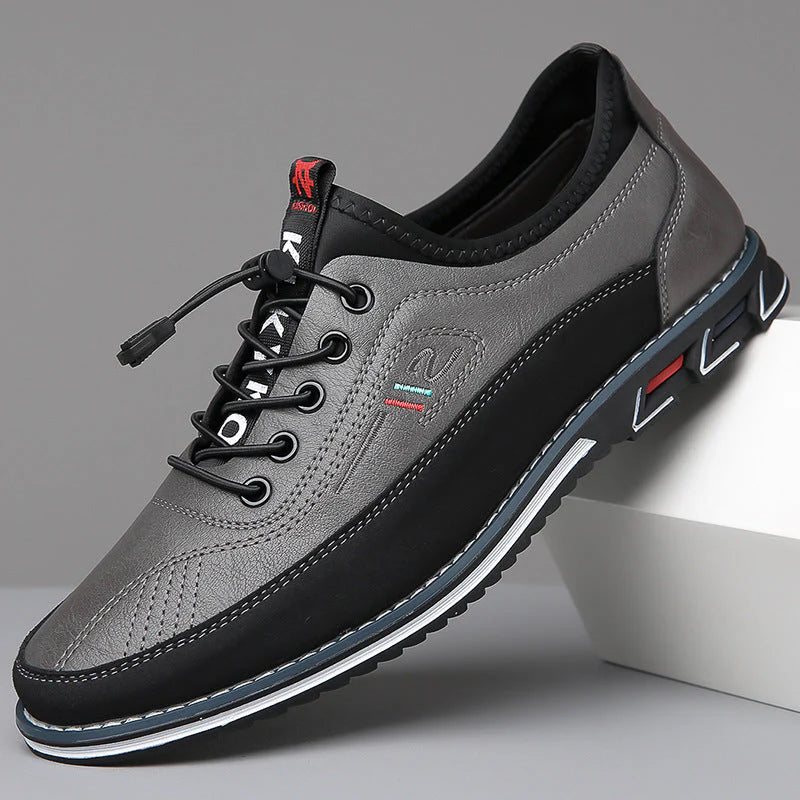 Chaussures Oxford pour Homme – Chaussures Oxford Homme – Design Bicolore à Lacets Style ChicDesign Bicolore à Lacets pour un Style Décontracté Chic