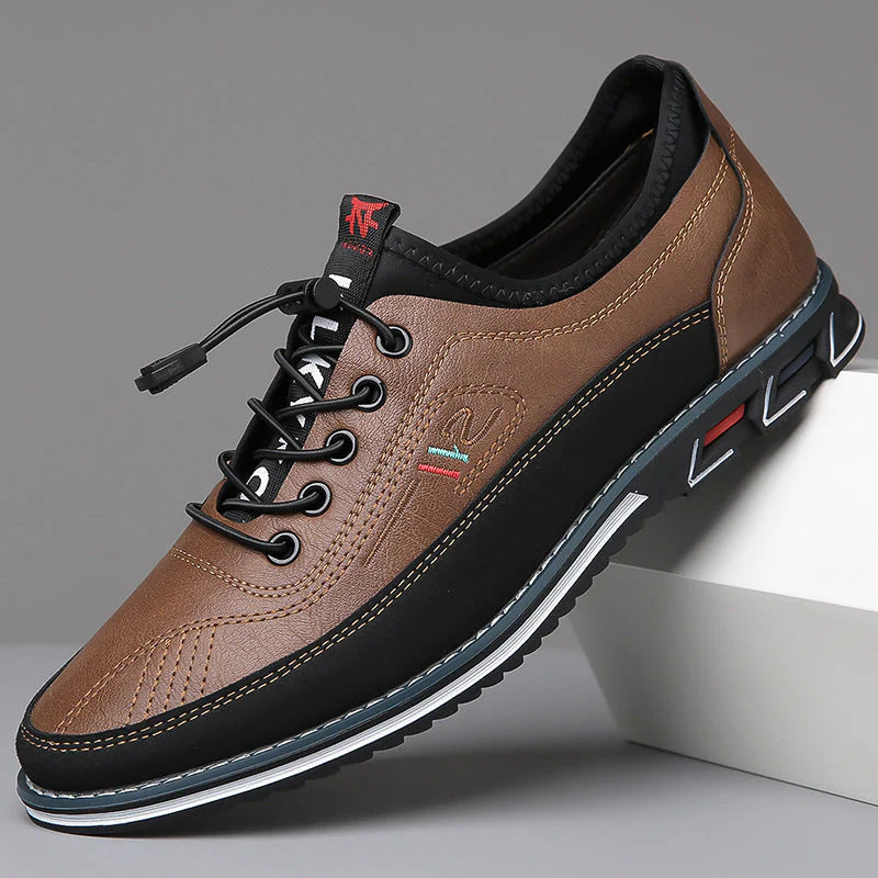 Chaussures Oxford pour Homme – Chaussures Oxford Homme – Design Bicolore à Lacets Style ChicDesign Bicolore à Lacets pour un Style Décontracté Chic