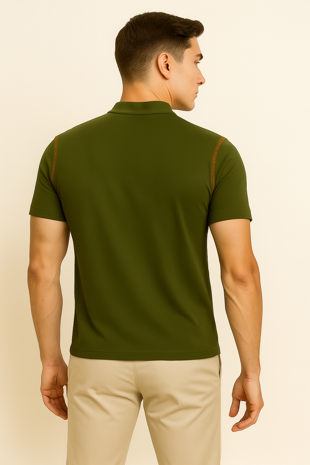 Polo Élégant Décontracté-Chic pour Homme – Green fince