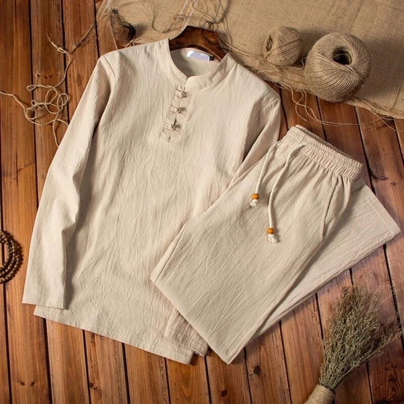 Costume Léger en Lin pour Homme – Beige