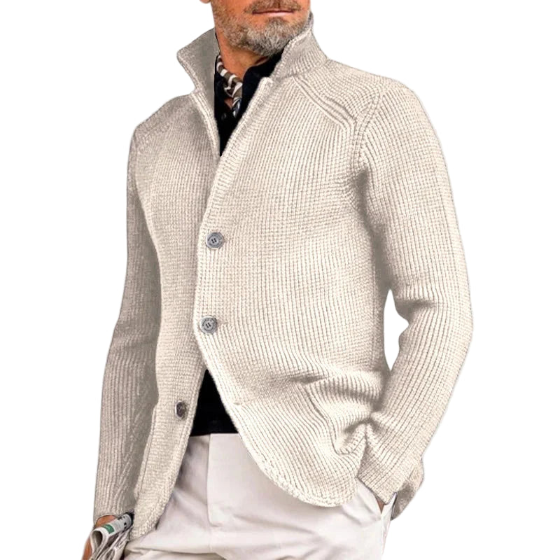 Cardigan en Maille Homme – Design Classique à Boutons pour Superposer