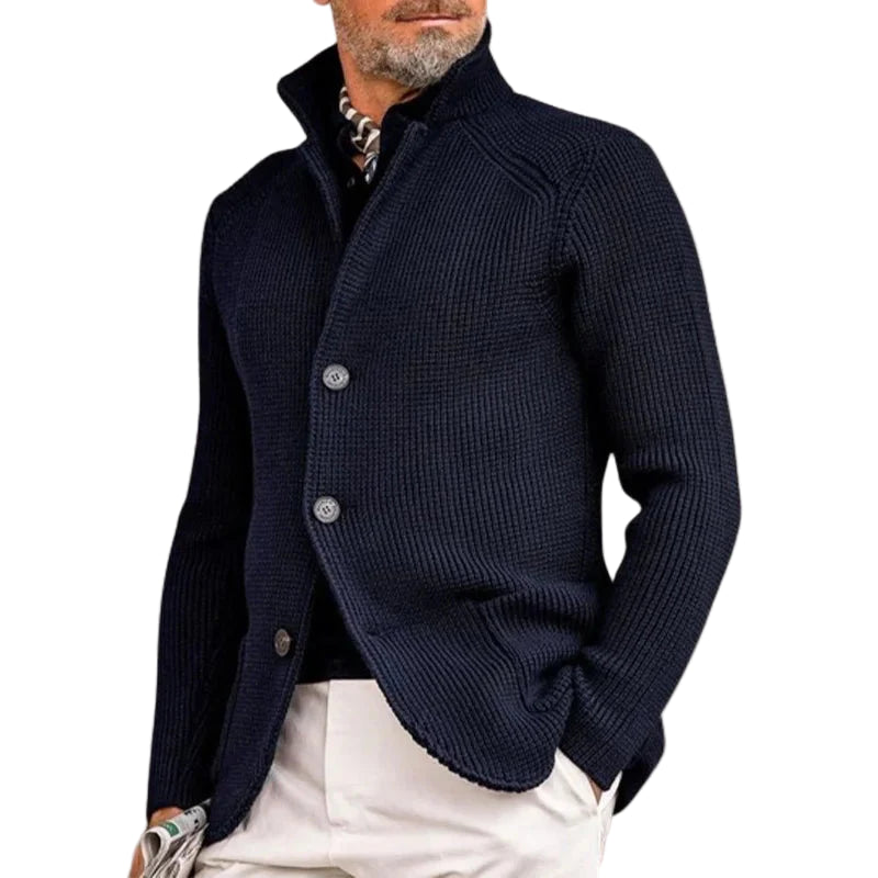 Cardigan en Maille Homme – Design Classique à Boutons pour Superposer