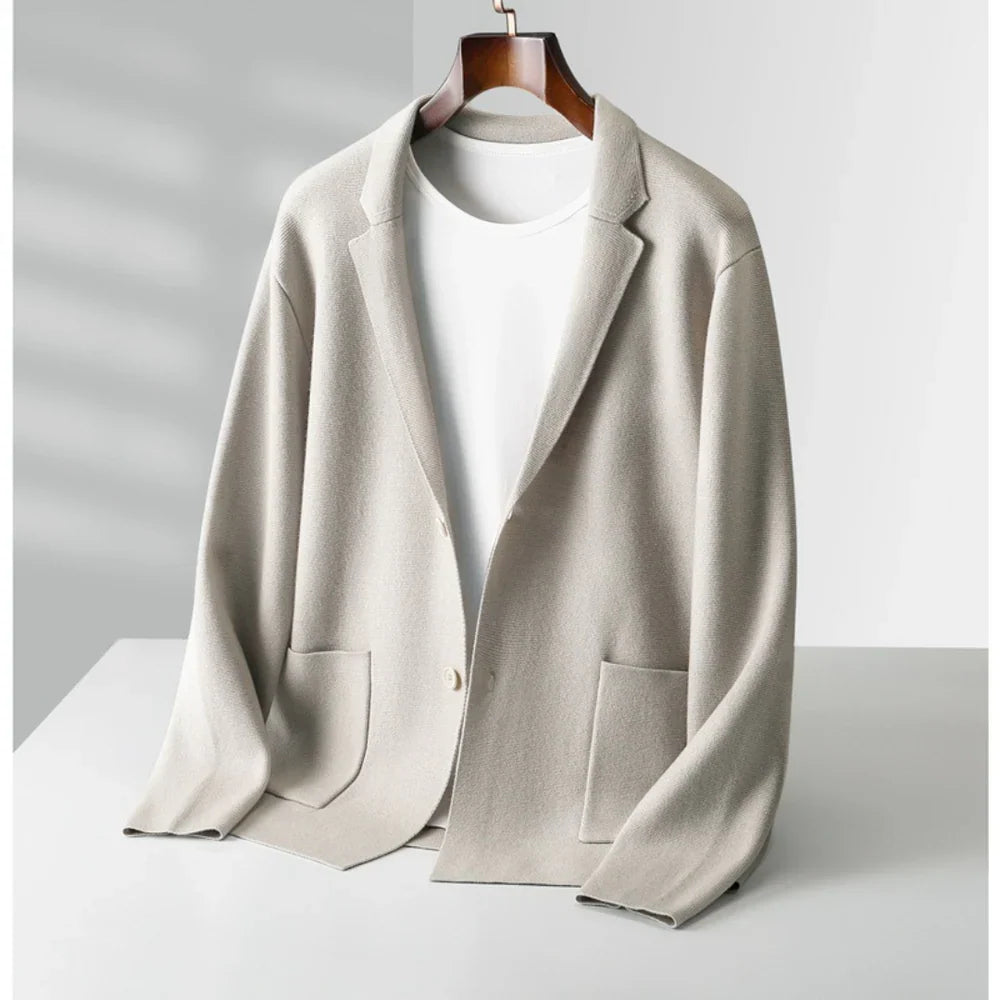 Cardigan Boutonné Élégant pour Homme – Style Minimaliste