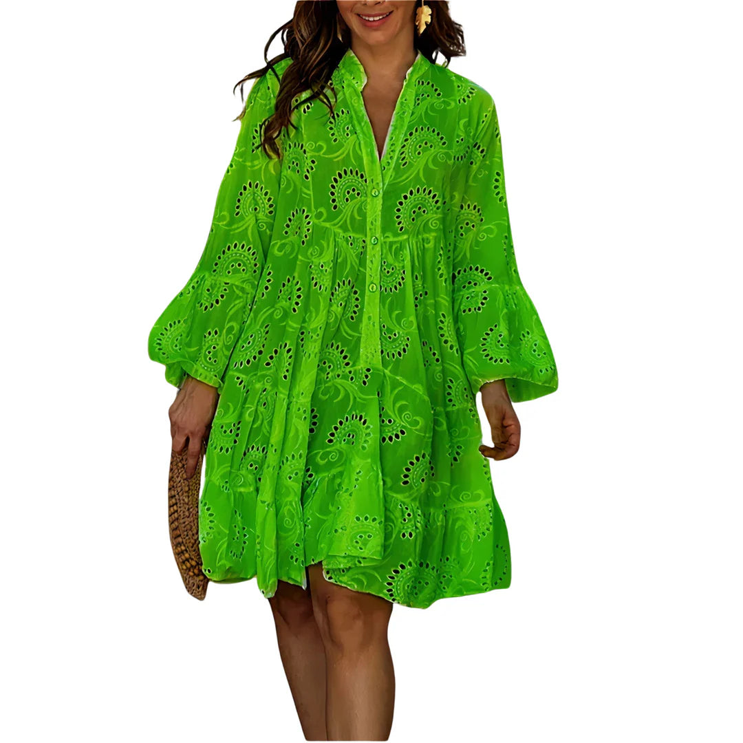 Robe chemise SyLace de style moderne pour femmes