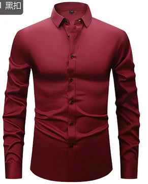 Chemise classique infroissable pour hommes