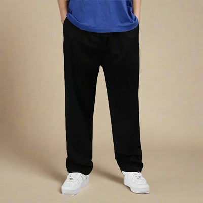 Pantalon chino ample classique pour hommes