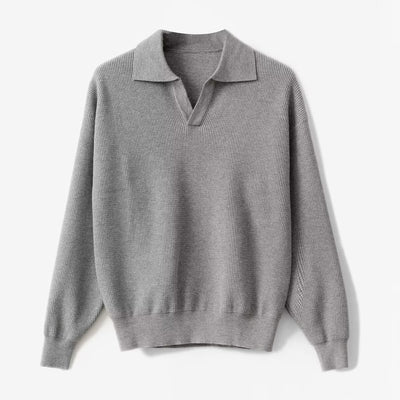 Polo Classique pour Homme – Gris