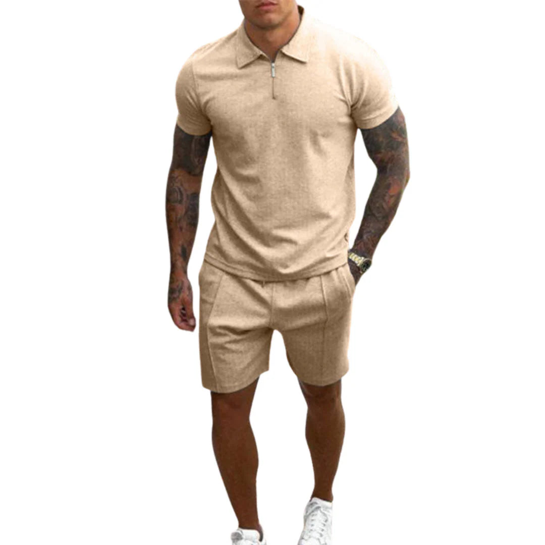 Ensemble Polo & Short d'été pour hommes