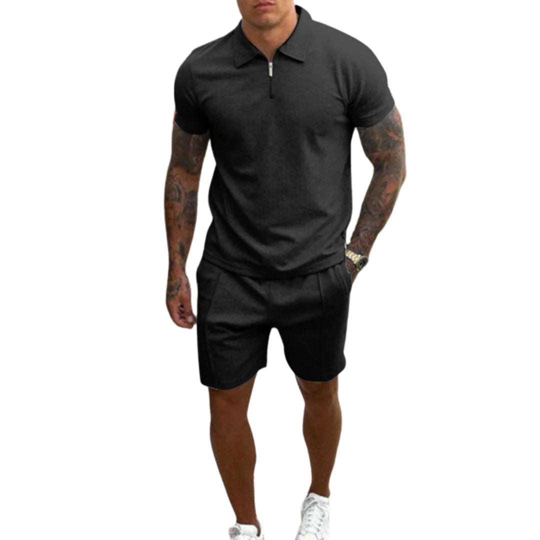 Ensemble Polo & Short d'été pour hommes