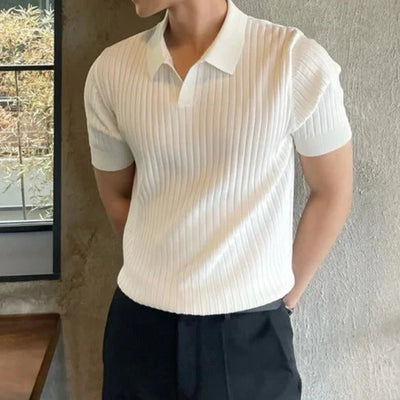 Polo slim d'été pour hommes