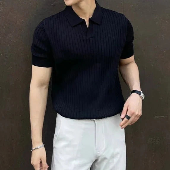 Polo slim d'été pour hommes